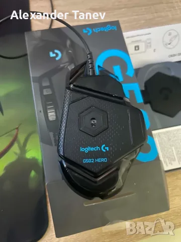 Гейминг мишка Logitech - G502 Hero, оптична, черна, снимка 5 - Клавиатури и мишки - 55539155