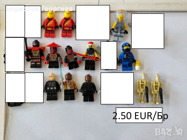 Оригинални лего минифигурки lego star wars /ninjago/ и други, снимка 2 - Образователни игри - 33848004