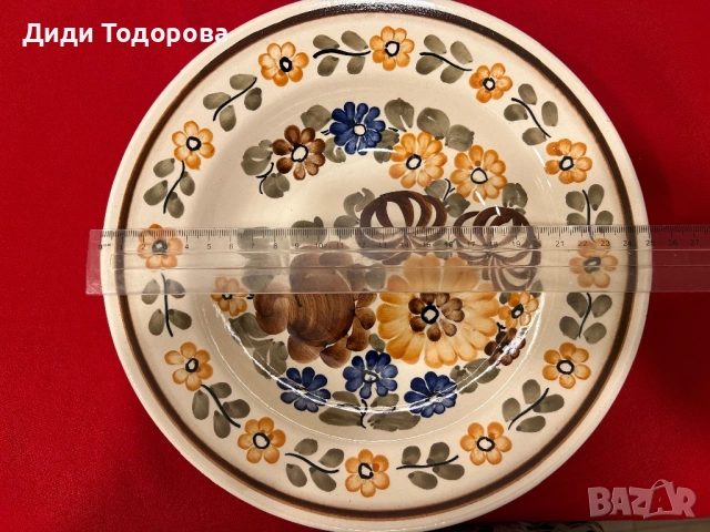 Керамична чиния за ценители, снимка 3 - Колекции - 54896698