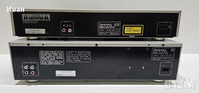 Technics SL-P230 + Technics RS-B505 – CD плейър и касетен дек, снимка 6 - Декове - 55341745