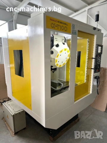 4 осна CNC фреза FANUC Robodrill Alpha-T10C Fanuc 16М ЦПУ Вертикален обработващ център, снимка 8 - Други машини и части - 54822580