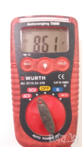 Мултиметър Würth 0715 53 370, снимка 9 - Други инструменти - 54083769