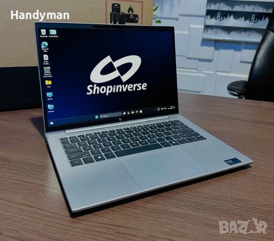 Hp EliteBook 840 G11, Ultra 5, 16GB DDR5, 512GBNVMe, отличен!, снимка 2 - Лаптопи за работа - 55183698
