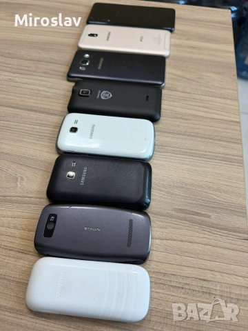 8 броя телефони SAMSUNG GALAXY GT / NOKIA - 4 от тях работещи