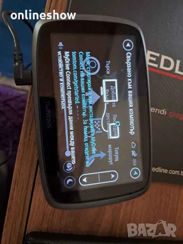 GPS НАВИГАЦИЯ TOMTOM GO 5100 WORLD LIFETIME MAPS, снимка 7 - TOMTOM - 55610480