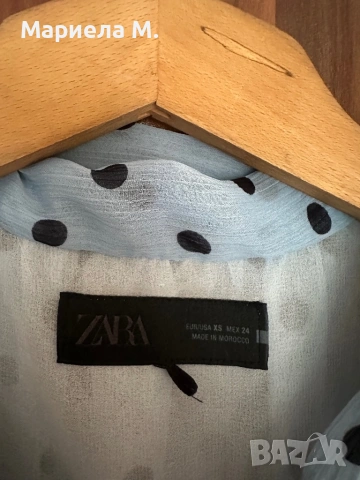 Zara, блуза, XS, като нова, снимка 2 - Ризи - 54944090