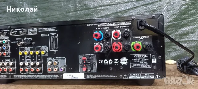 ONKYO TX-SR507.       Цена-145 евро  , снимка 9 - Ресийвъри, усилватели, смесителни пултове - 55381735