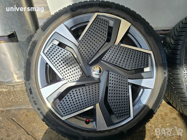 Оригинални джанти и гуми 5x112 8.5/9J 57.1мм от Skoda Enyaq VRS Coupe, снимка 4 - Гуми и джанти - 54569703