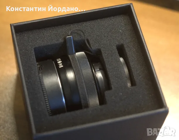 Обектив TTartisan AF 27mm f/2.8 Black — Sony E-mount APS-C, снимка 4 - Обективи и филтри - 55380350