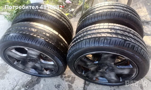 Джанти с гуми 5×100 , снимка 6 - Гуми и джанти - 54334782