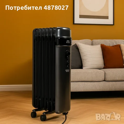 Маслен радиатор - Agadir, 1500 Smart WIFI, снимка 4 - Отоплителни печки - 55673463