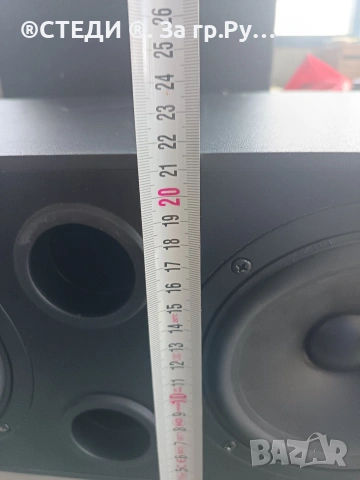 пасивна бас каса / субуфер – 6 Ohms (2х16.5 см говорителя) , снимка 10 - Тонколони - 54911357