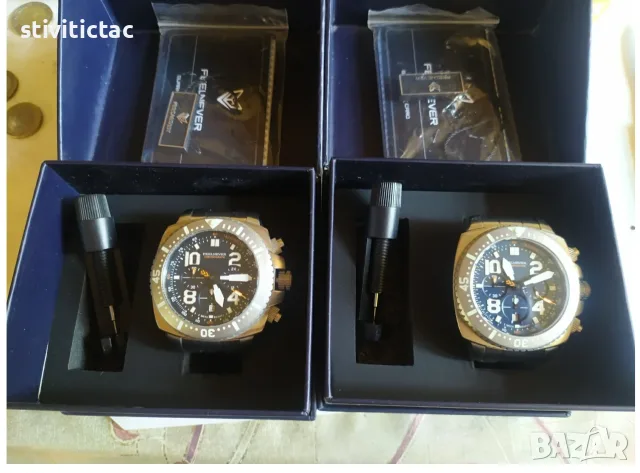 МЪЖКИ ЧАСОВНИК - ЛУКСОЗЕН, MEGA QUARTZ, НЕРЪЖДАЕМА СТОМАНА - 100% НОВ - 217 ГРАМА., снимка 16 - Мъжки - 55530543