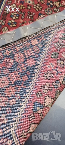 Ръчно тъкана вълнена персийска пътека.Антика за ценители., снимка 5 - Пътеки - 54099815