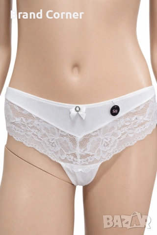 Hunkemöller бикини с дантела, размер S – бели