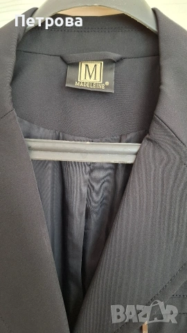 Черно дамско сако MADELEINE, снимка 3 - Якета - 54119031