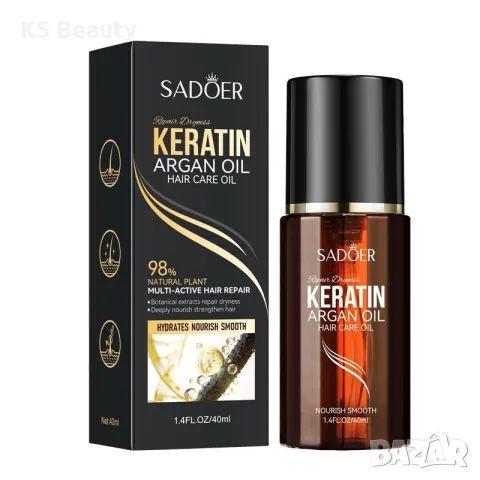 Sadoer Keratin Argan Oil Hair Care Mask - маска за коса