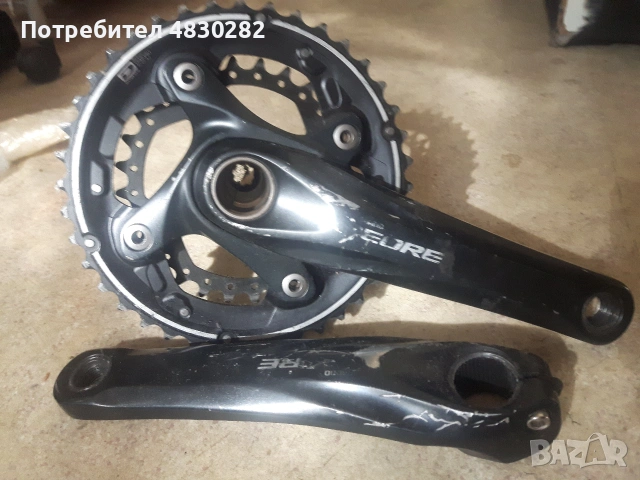 Deore Курбели-FC-M615 170mm/ 40-28, снимка 2 - Части за велосипеди - 55072846