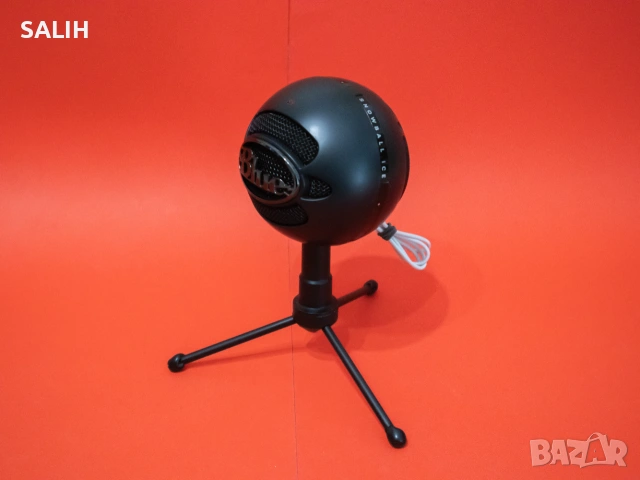 Blue Snowball Ice USB Микрофон за стрийминг, подкаст, гейминг, записи, компютър, лаптоп, снимка 6 - Микрофони - 55244113
