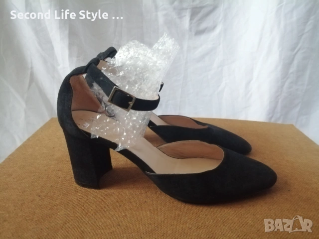 Manfield № 39 дамски елегантни обувки сандали на ток , снимка 3 - Дамски обувки на ток - 54096594