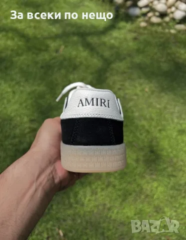 Amiri Skel Top Low "Black/White" Дамски Маратонки👟Мъжки Маратонки Код ch44, снимка 4 - Маратонки - 55414686