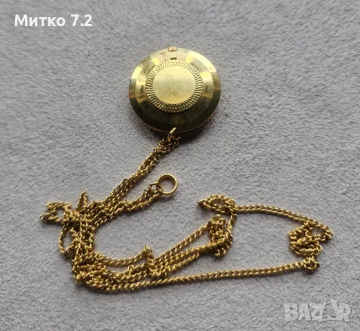  Руски  Дамски Часовник за Врат , снимка 6 - Антикварни и старинни предмети - 55575862
