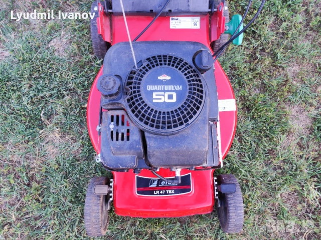 Бензинова самоходна косачка с кош Efco BriggsStratton Quantum50 190cc 5кс 4t 47см 30кг, снимка 9 - Градинска техника - 54854374