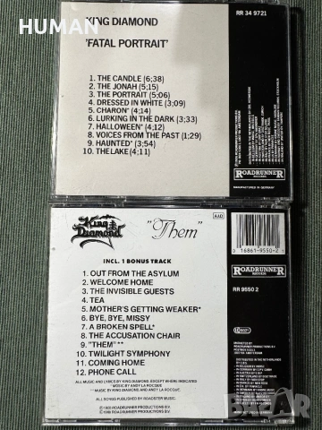 King Diamond - Mercyful Fate - Crimson Glory - Psychotic , снимка 4 - CD дискове - 54947609