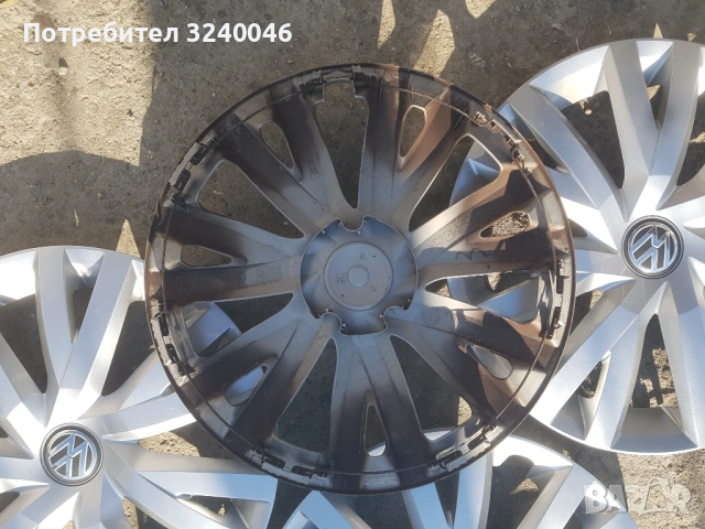 4бр. 16 цолови тасове за Фолксваген , снимка 7 - Аксесоари и консумативи - 54315485