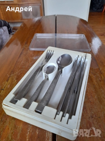 Стар Руски комплект прибори за хранене, снимка 2 - Други ценни предмети - 54263078