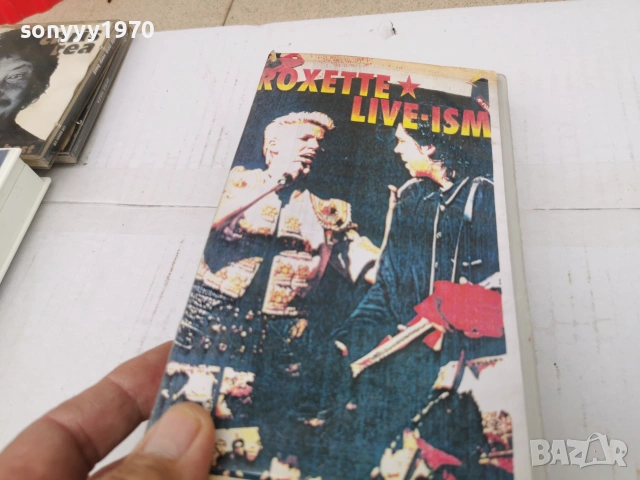 ROXETTE-VHS VIDEO TAPE 0807260945L1, снимка 10 - Други музикални жанрове - 55196733