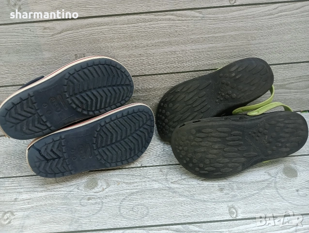 Crocs сандали N 34 + подарък чехли, снимка 4 - Детски сандали и чехли - 55073576