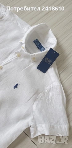 POLO Ralph Lauren Classic Fit 100% Лен / Womens Size XS НОВО!  ОРИГИНАЛ! Дамска Ленена Риза!