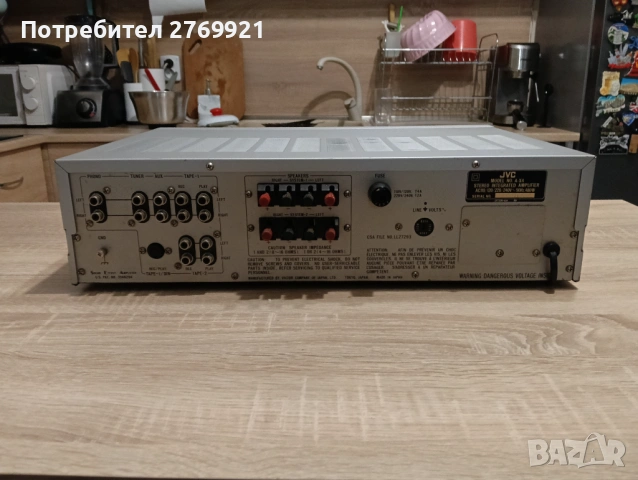  Усилвател JVC AX4, снимка 6 - Ресийвъри, усилватели, смесителни пултове - 54933464
