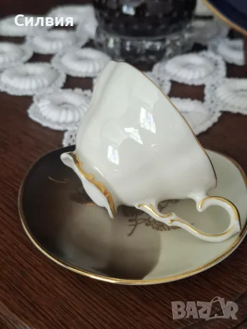 Чашка с чинийка , снимка 7 - Антикварни и старинни предмети - 55673337