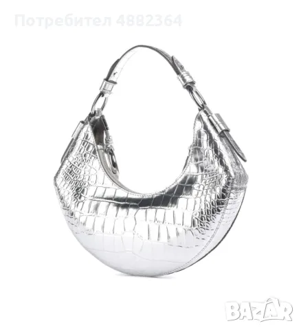 Чанта Michael Kors Silver MD Shoulder , снимка 2 - Чанти - 55381834