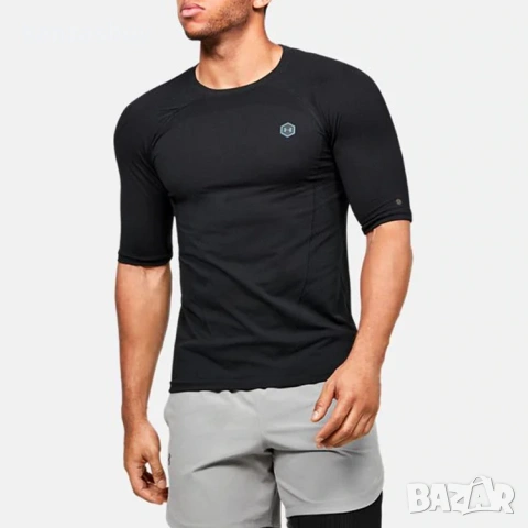 Under Armour UA Rush - страхотна мъжка тениска КАТО НОВА L УМАЛЕНА-ЕЛАСТИЧНА 