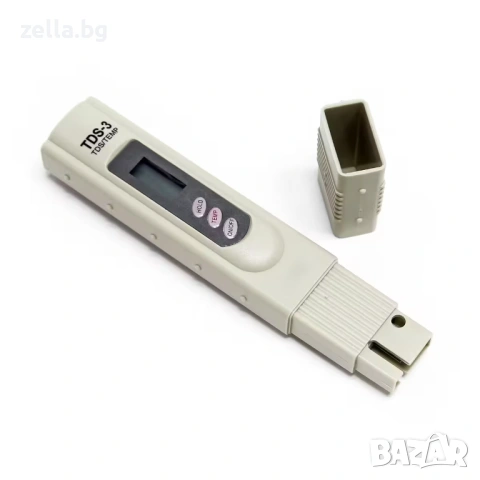 Дигитален TDS метър 0-9990 ppm – Качество на питейната вода, аквариум, басейн, филтри 10055, снимка 16 - Друга електроника - 54656853