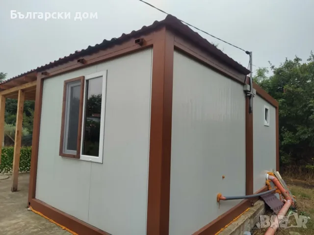 Продава се готова за живеене поставяема къща с пълно обзавеждане само за 18 000 € в гр. Добрич!, снимка 11 - Къщи - 55389515