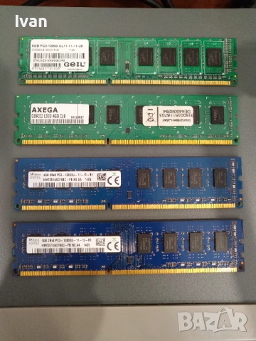 RAM памети DDR3 DDR4 - 8GB 4GB 2GB