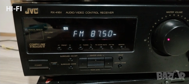 JVC rx 416 vbk JVC xl v184bk, снимка 3 - Ресийвъри, усилватели, смесителни пултове - 54115783