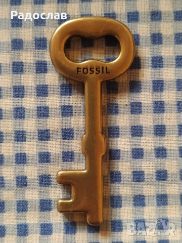 оригинална висулка - ключ FOSSIL, снимка 2 - Колиета, медальони, синджири - 54467237