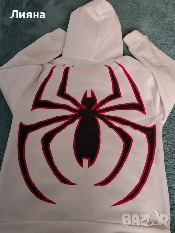 Слуичър Y2K Spiderman, снимка 2 - Суичъри - 54001562