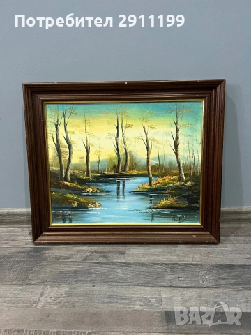 Маслена картина, 2 бр., снимка 2 - Картини - 55109471
