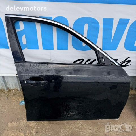 Предна дясна врата черна от BMW E60, БМВ 520 Е60 2.2I