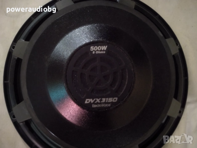 Американски Профи 15 инча говорители Electro Voice EV DVX 3150 - 500W/1000W - 8 OHM - 4бр. от тонкол, снимка 4 - Тонколони - 54495241