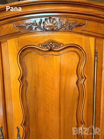 Масивен старинен гардероб , снимка 5 - Гардероби - 54495396