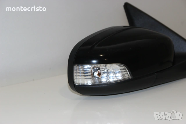 Дясно огледало Volvo V50 (2007-2012г.) 6 пина температурен датчик Черно Черен, снимка 5 - Части - 54406980