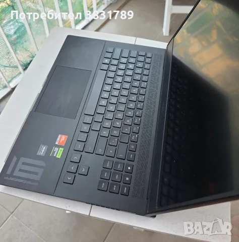 HP Omen 16 Ryzen 9 7940HS RTX 4070 gaming laptop (Геймърски лаптоп), снимка 8 - Лаптопи за игри - 55314853