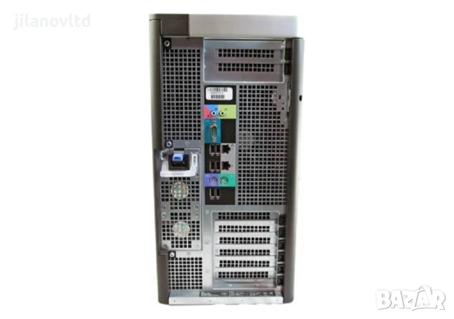 Работна станция Dell T7600 Tower E5-2670 Quadro K2000 32GB DDR3 256GB SSD + 500GB HDD, снимка 3 - Работни компютри - 50056122